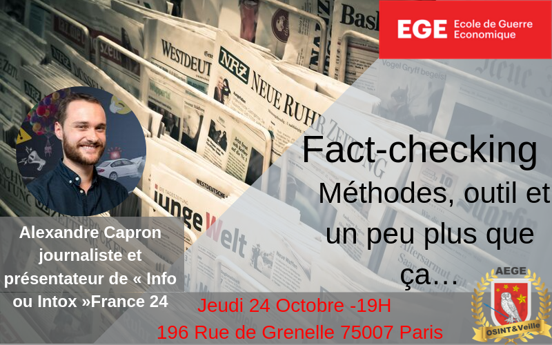 Fact-checking – Méthodes, outils et un peu plus que ça…